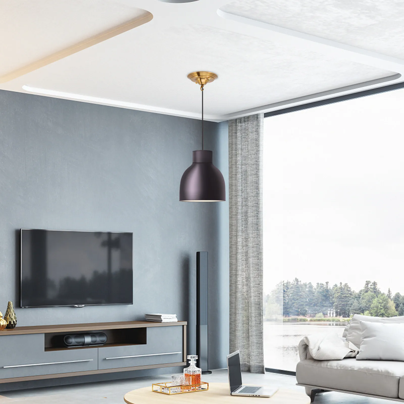 

Крышка-заглушка для потолочного крепления люстры, из железа, утолщенная, износостойкая, для подвесных светильников