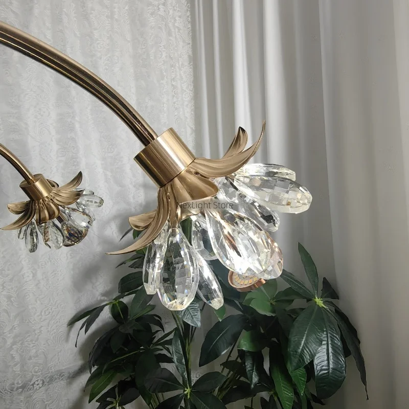 ثريا كريستال فرنسية فاخرة خفيفة لغرفة المعيشة الجديدة ضوء رئيسي للمطاعم الأوروبية ثريا لغرفة النوم #4