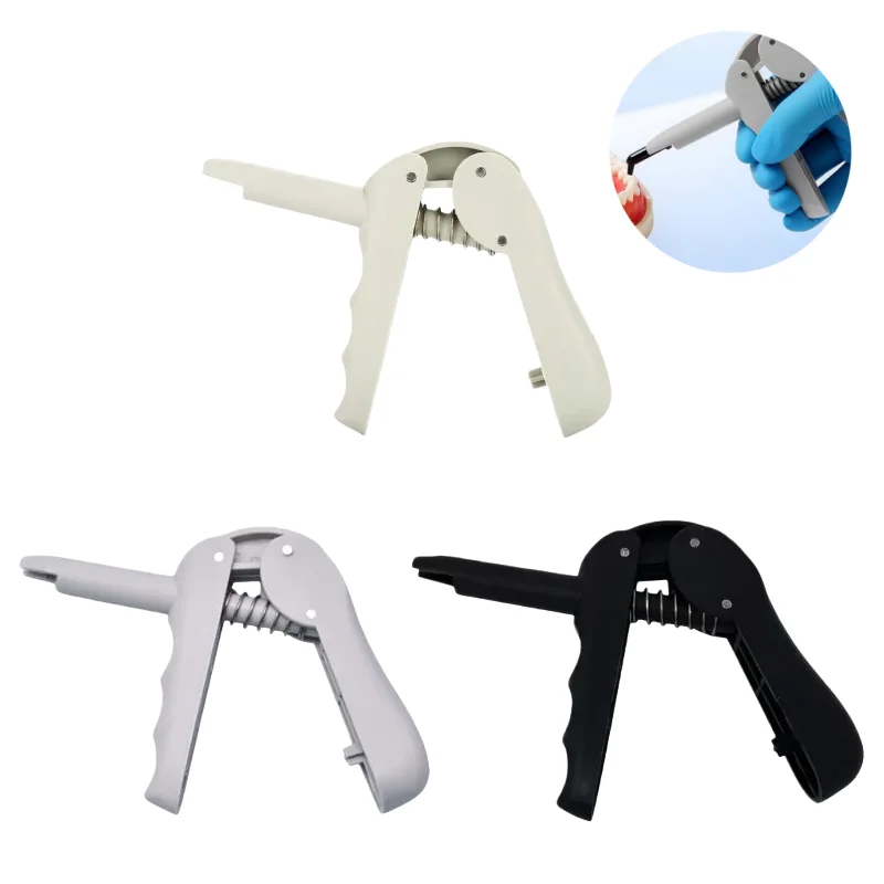 

Пистолет для доставки стоматологической смолы, дозатор композитного пистолета, инструмент для наполнения смолой, транспортировочная противоскользящая ручка, многоразовые инструменты для полости рта