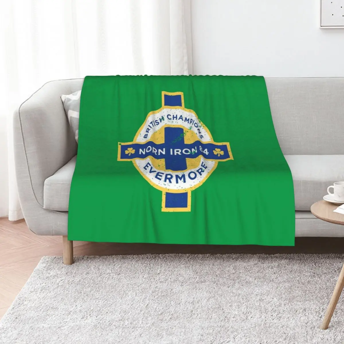Northern Ireland British Champions 1984 Throw Blanket Loose Cute warm winter Luxury Designer Luxury Throw Thins Blankets