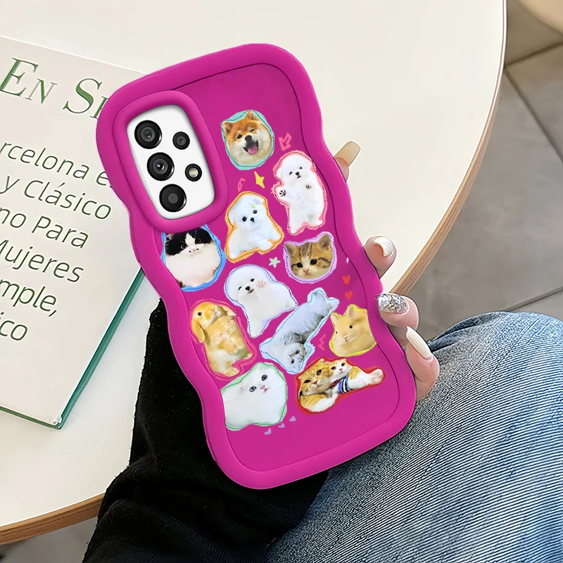 Funda de teléfono suave a la moda para Samsung Galaxy A04 A04S A05 A05S A06 A07 A14 A15 A16 A17 A24 A25 A26 A34 A35 A36 A54 A55 A73