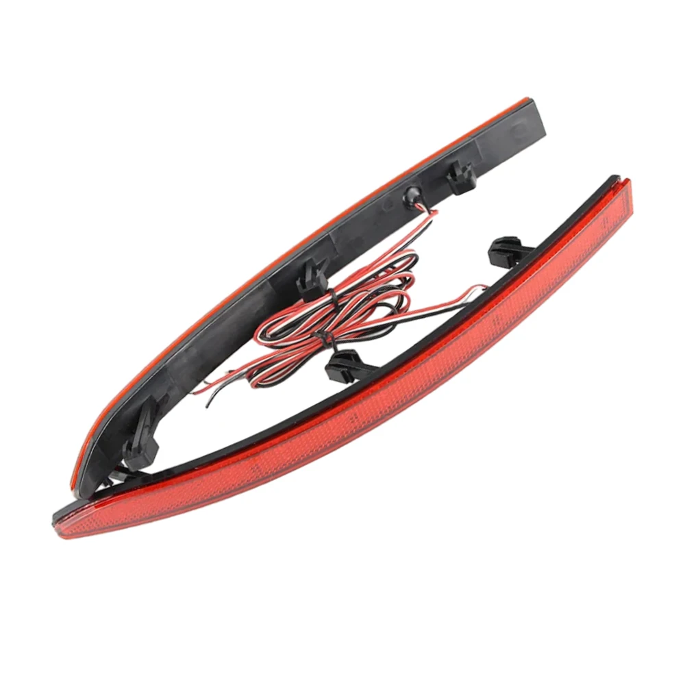

Red Lens LED Rear Bumper Reflector Light Fit For Volkswagen Tiguan (5N) 2009-2016 Car Tail Stop Brake Fog Lamp