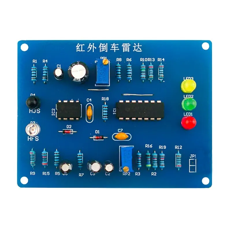 DIY Soldering Kit Infrared Reversing Radar Electronic Production Speed Indicator Assembly Soldering DIY Parts