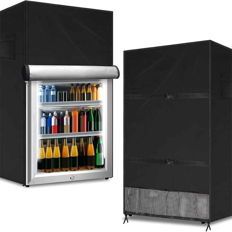 

Моющийся уличный холодильник, пылезащитный чехол, водонепроницаемый защитный чехол от дождя и снега, для вертикальных морозильных камер, холодильника