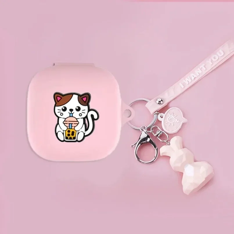 Для Redmi Buds 6 Play/6 6s 6pro чехол с мультяшным животным/милый персик/авокадо силиконовый чехол для наушников redmi buds 6active