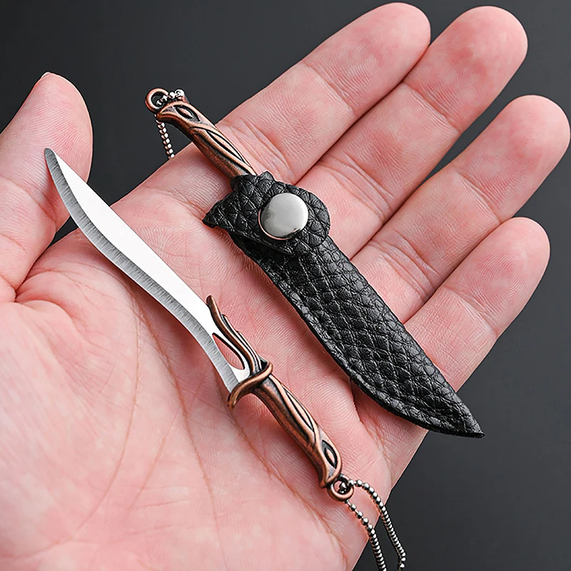 NEW Keychain Portable Mini Knife Suitable For Opening Holiday Gifts And Express Delivery Non-folding Knife Pendant Accessories