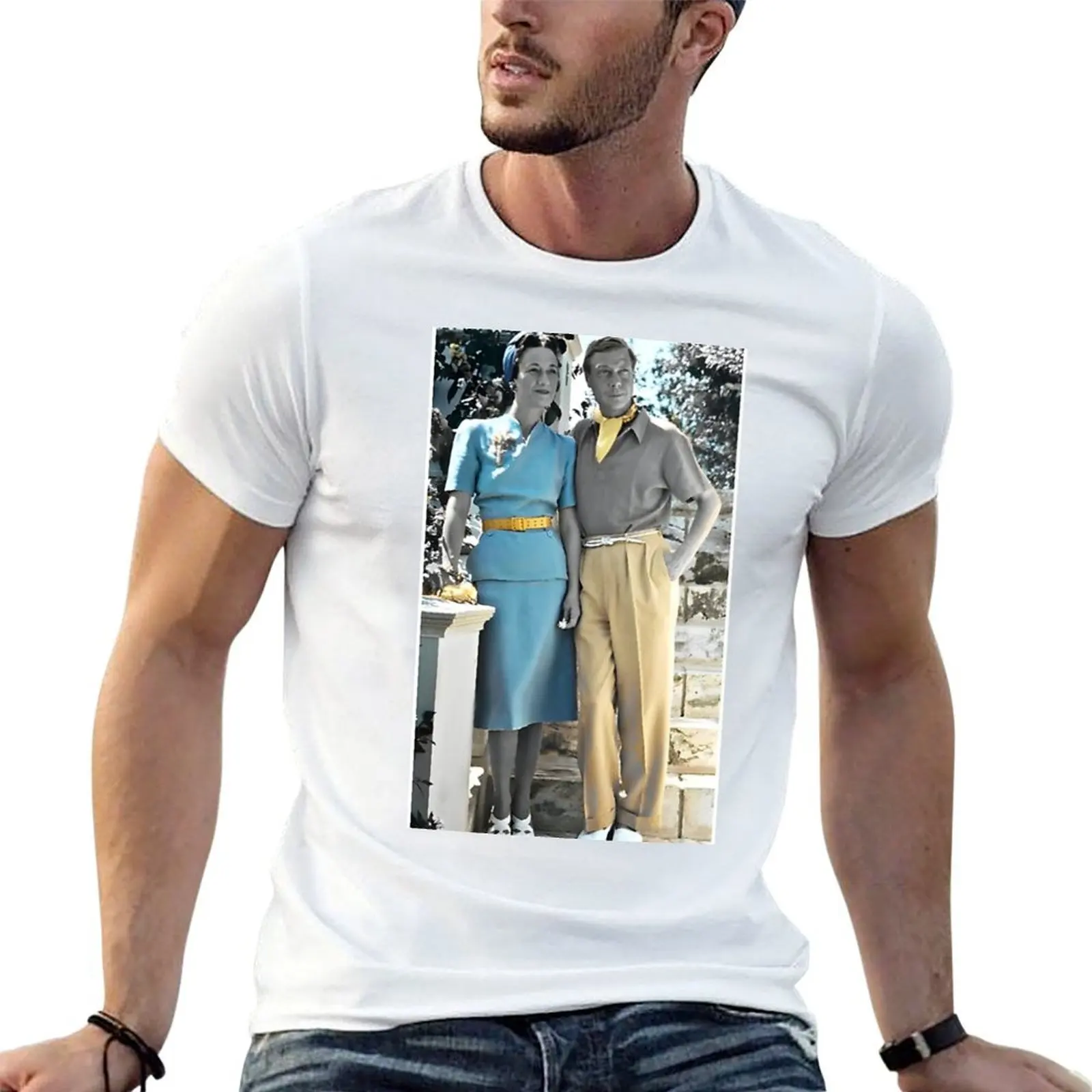 

The Duke and Duchess of Windsor - Royal Family T-Shirt t shirt personalised anime tshirt T-Shirt