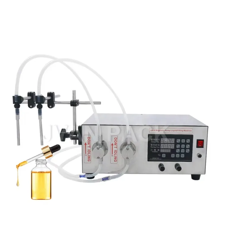 

GX-II Double Head Desktop Digital Magnetic Pump Liquid Filling Machine