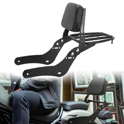 Rear Passenger Backrest Sissy Bar Luggage Rack Motorcycle Accessories For Honda Rebel CMX 300 500 2017-2023 CMX300 CMX500