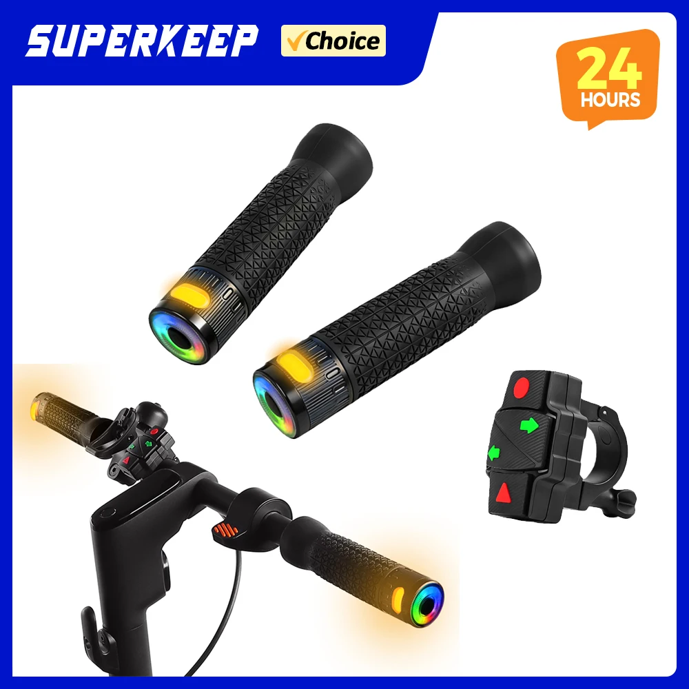 

Scooter Wireless Handlebar Grip For Xiaomi M365 Pro2 1S Mi3 Turn Signal with Remote Control High Quality for Ninebot MAX G30 F20