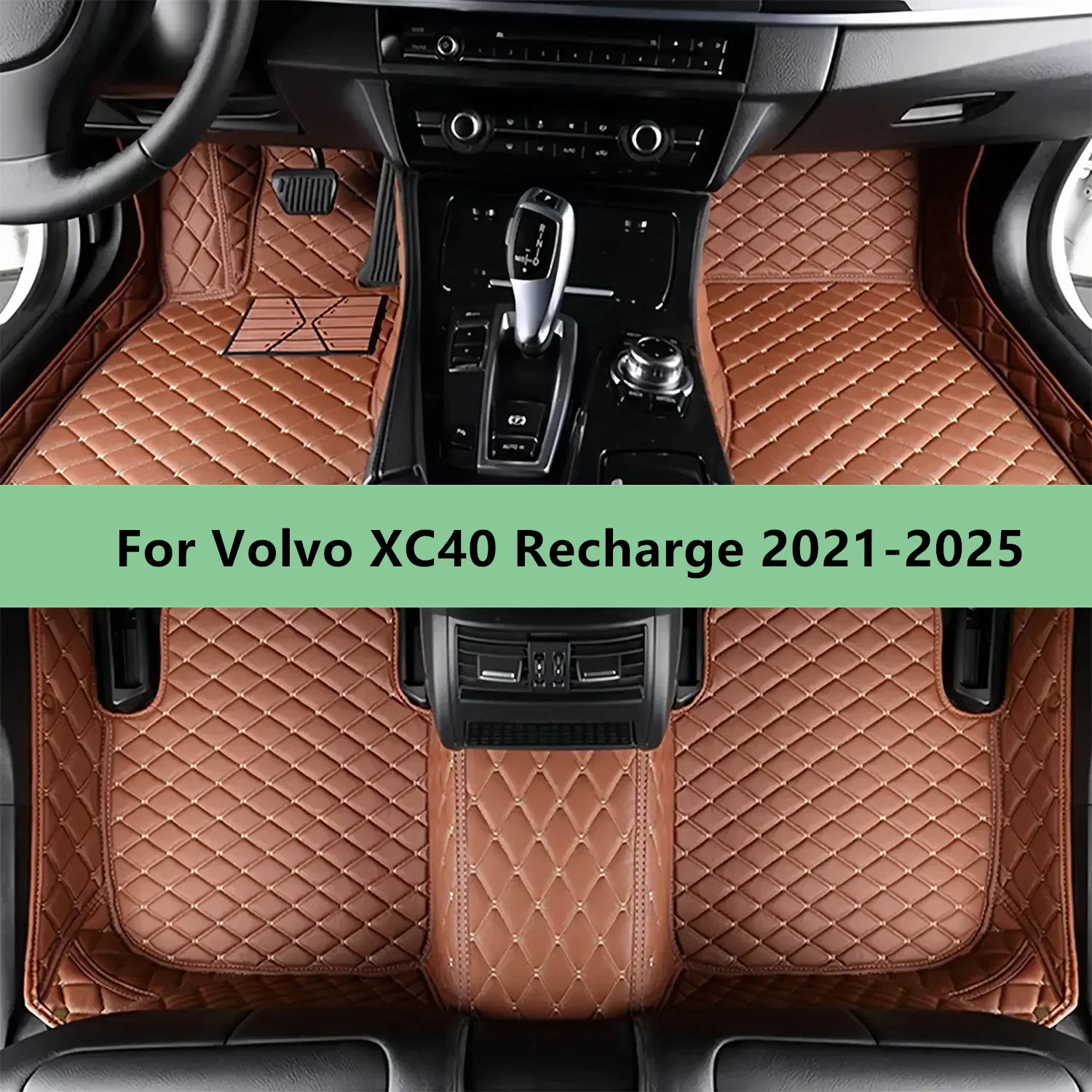 

Car Floor Mats For Volvo XC40 Recharge 2021-2025 Floor Mats for Men Women Car Interior Accessories