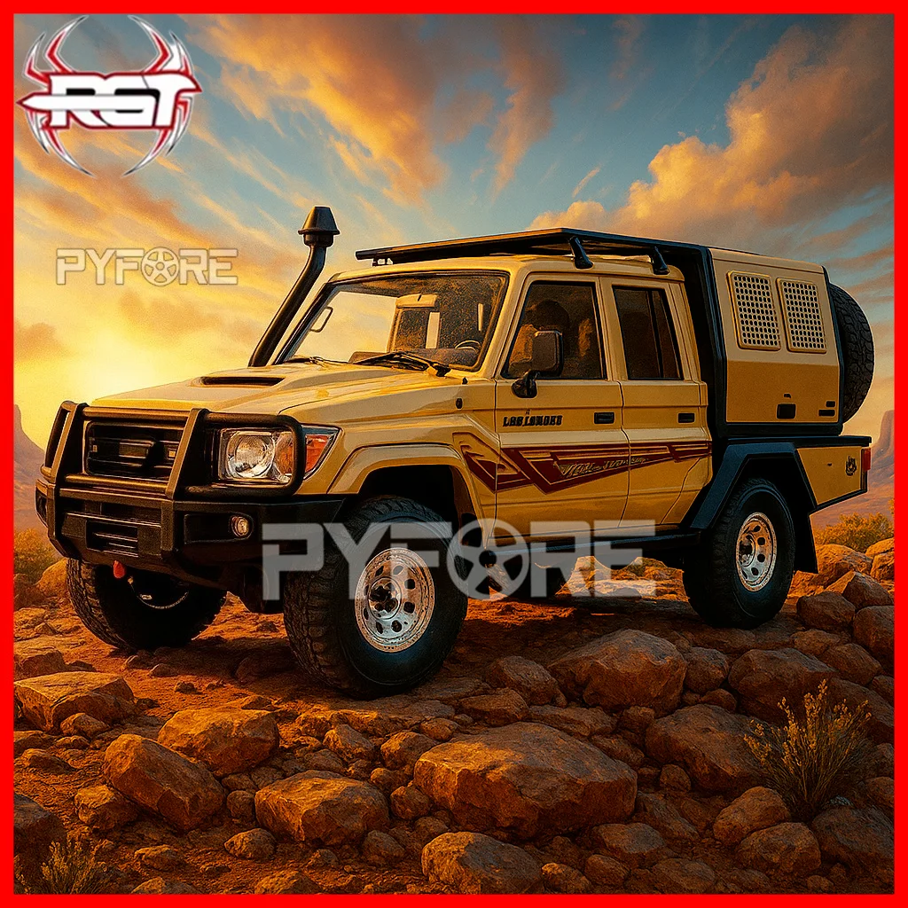 

RGT EX86160 1/10 RC Crawler Car LC79 Land Commander 4WD Brushed Electric Off-Road Truck Remote Control Model