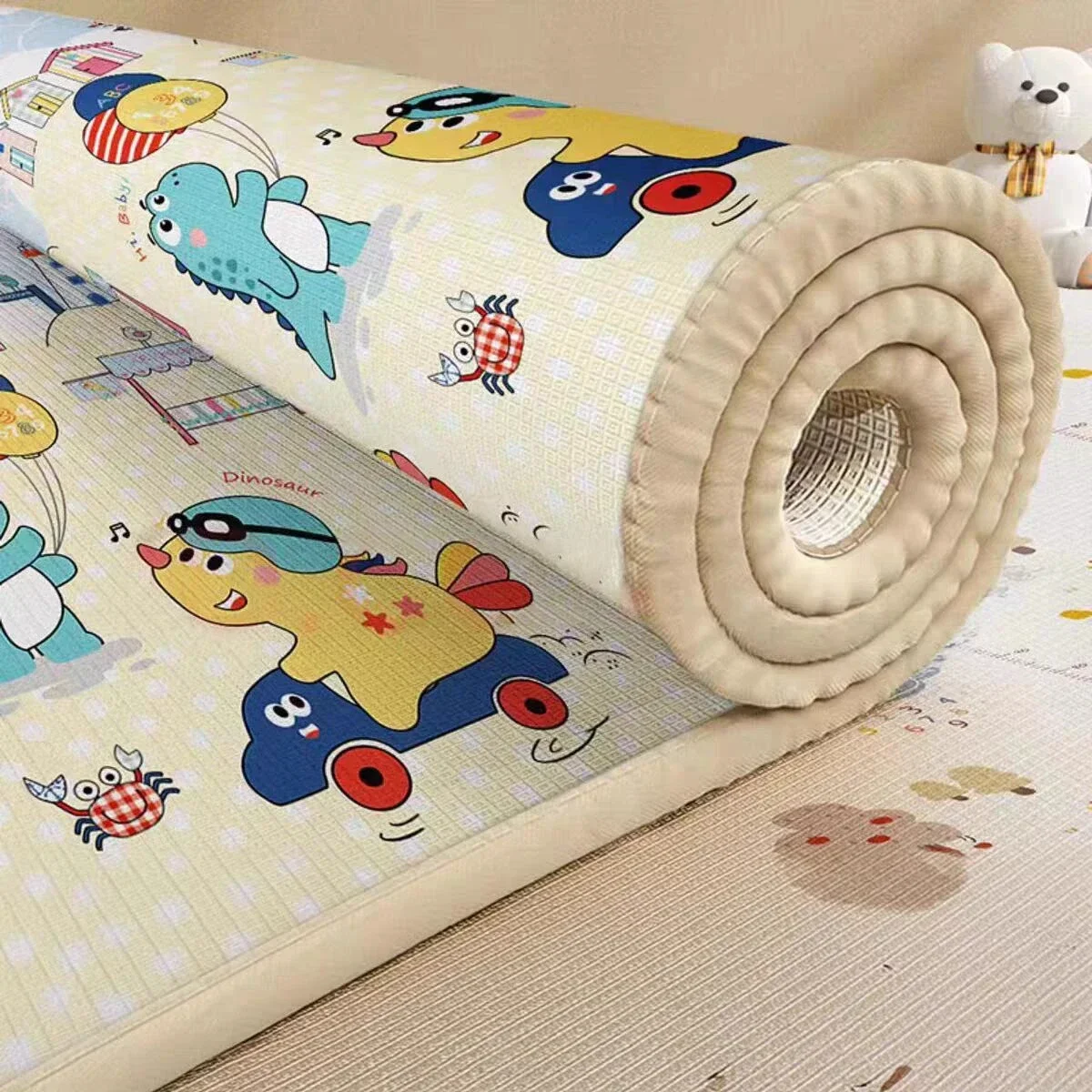 

Giraffe Lion Baby Play Mat Multiple size options Children's Mat Baby Climbing Pad Kids Rug Baby Games Mat Toys for Children