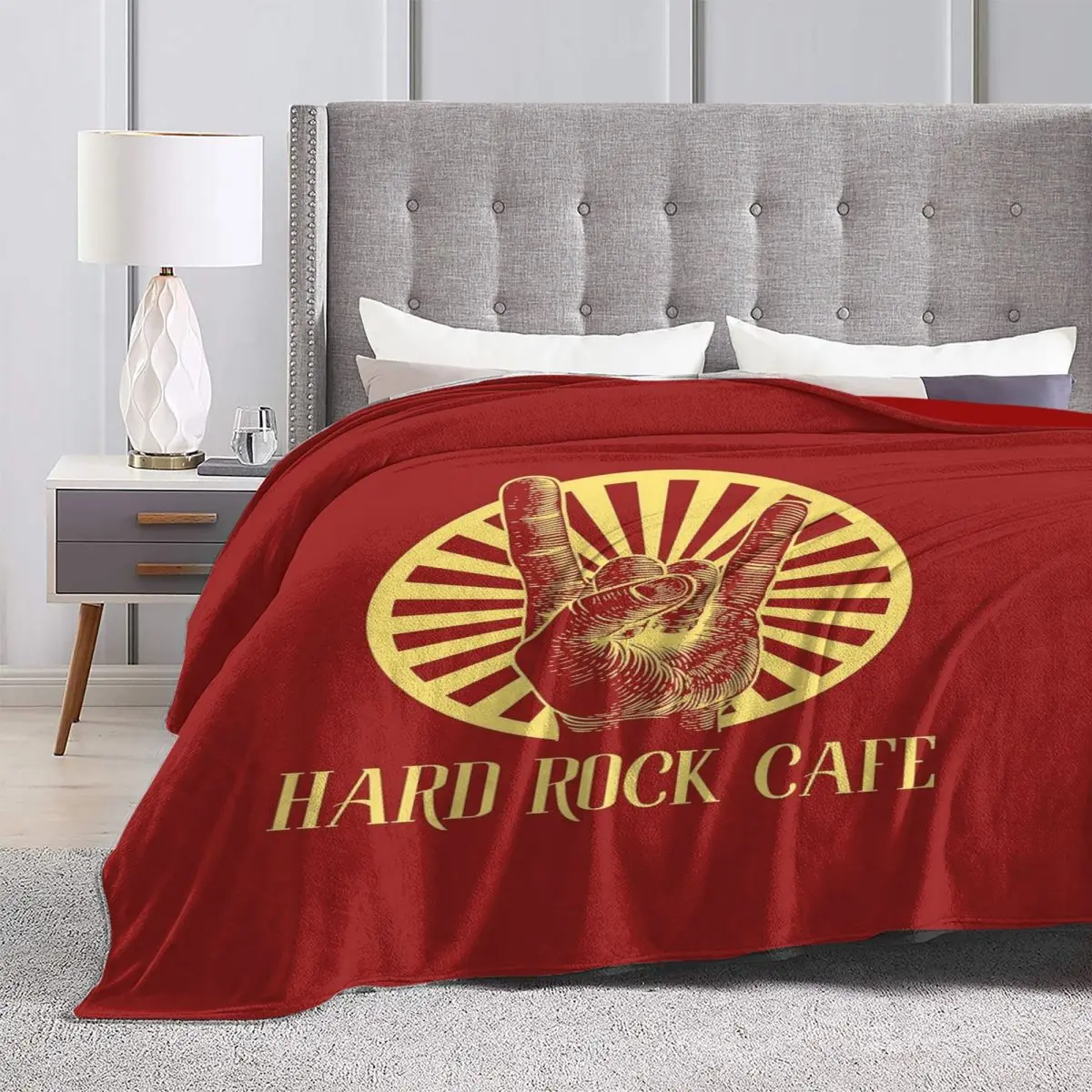 Hard Rock Cafe Four Seasons Universal Blanket Office Can Be Covered Mother's Day Gift