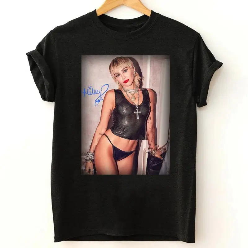 

Miley Cyrus Unisex T Shirt Short Sleeve All Size S To 5Xl