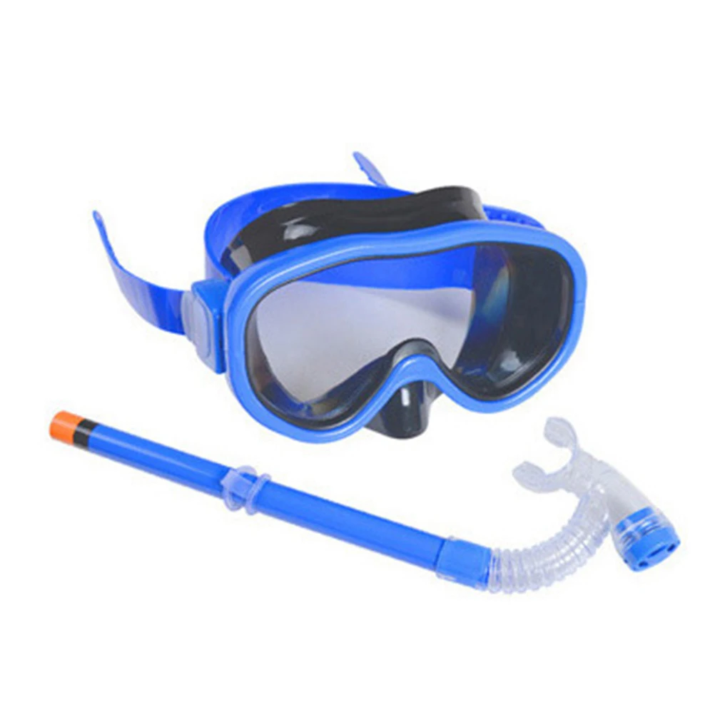 

Snorkeling Glasses Set Diving Goggles Semi-Dry Type Swimming Breathing Tube Child