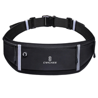 CWIKLES Sports Fanny Pack Women Waist Running Bag Men Belt Bag Waterproof Gym Bag Phone Pouch Running Accessories