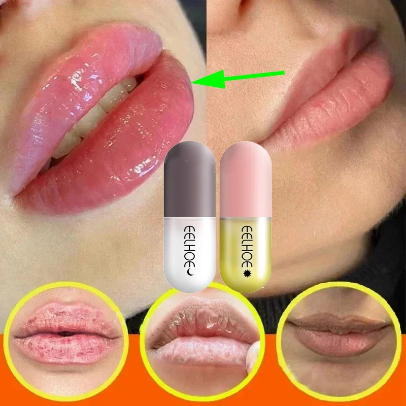 Instant Lip Plumper Oil Lip Plumping Gloss Reduce Fine Lines Increase Lips Elasticity Moisturizing Nourish Makeup Sexy Lip Care