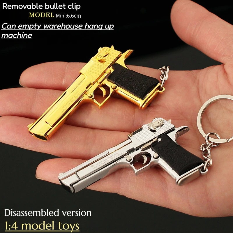 

Hot-selling Mini Alloy Model 1:4 Peripheral Removable Toy Keychain Pendant Decoration Props Military Fans Collect Small Gifts