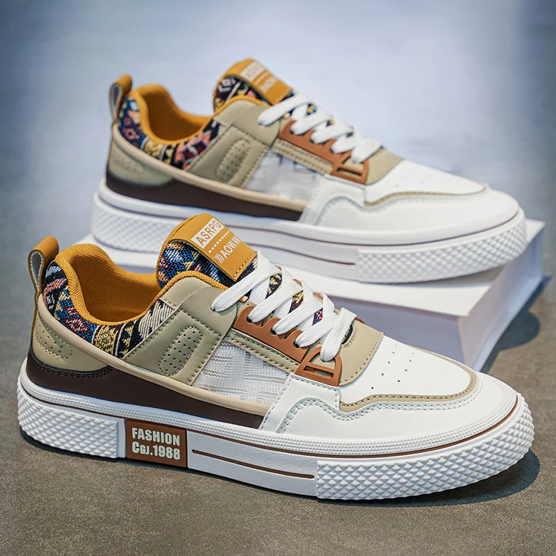 2026 Spring New Men's Casual Low-Top Trendy Canvas Shoes Ver