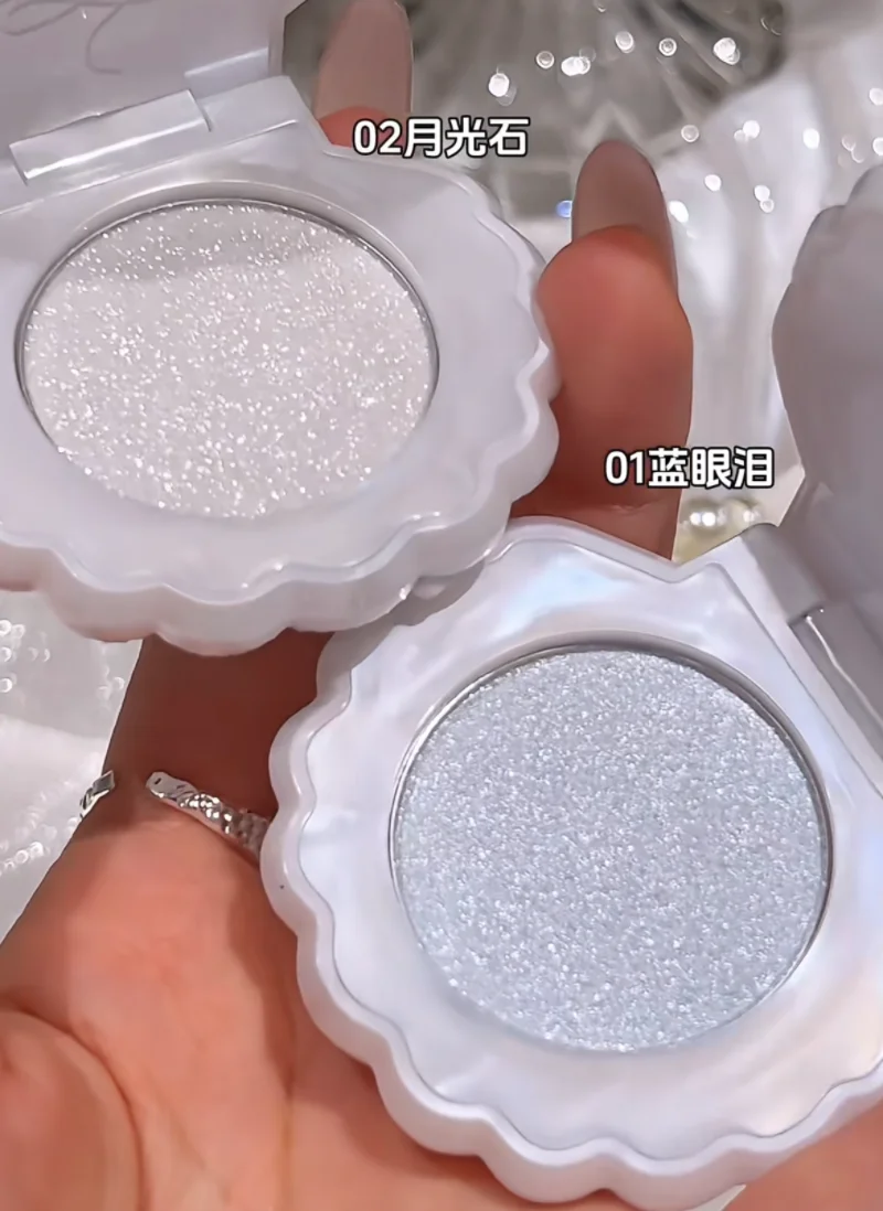 Flower Know Shell Pearl Series Resaltador brillante Colgante de bálsamo con fragancia de fruta