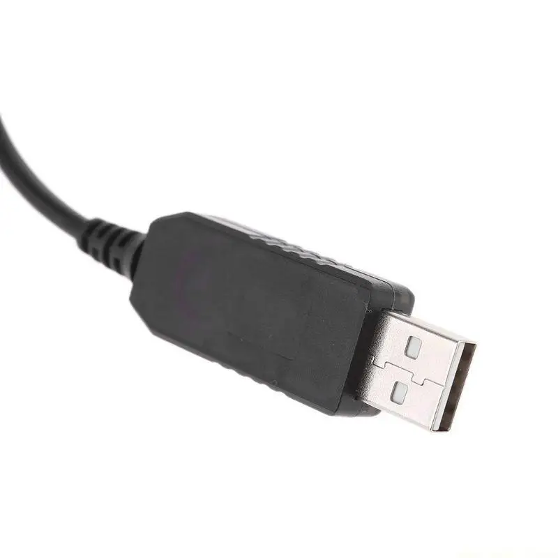 F62C Universal for QC USB To for DC 12V 1.5A Adjustable Step Up 5.5x2.1mm Cord Power Line For WiFi Router L