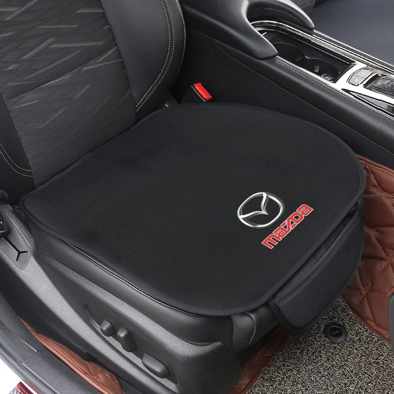 For Mazda 2 Mazda 3 MS For Mazda 6 CX-5 CX5 Accessories Car Seat Cushion Non-Slip Cover Ice silk Velvet Plush