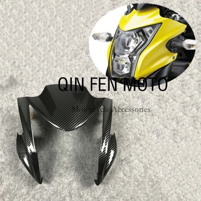 

Carbon Fiber Paint Front Headlight Head Cover Fairing Fit For Kawasaki ER6N ER-6N 12 13 14 15 16