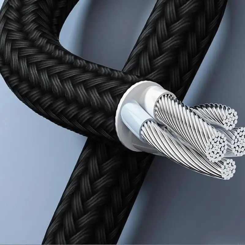 E1PF Long lasting Multi Cord USB Charging Cable Stable Efficient Charging