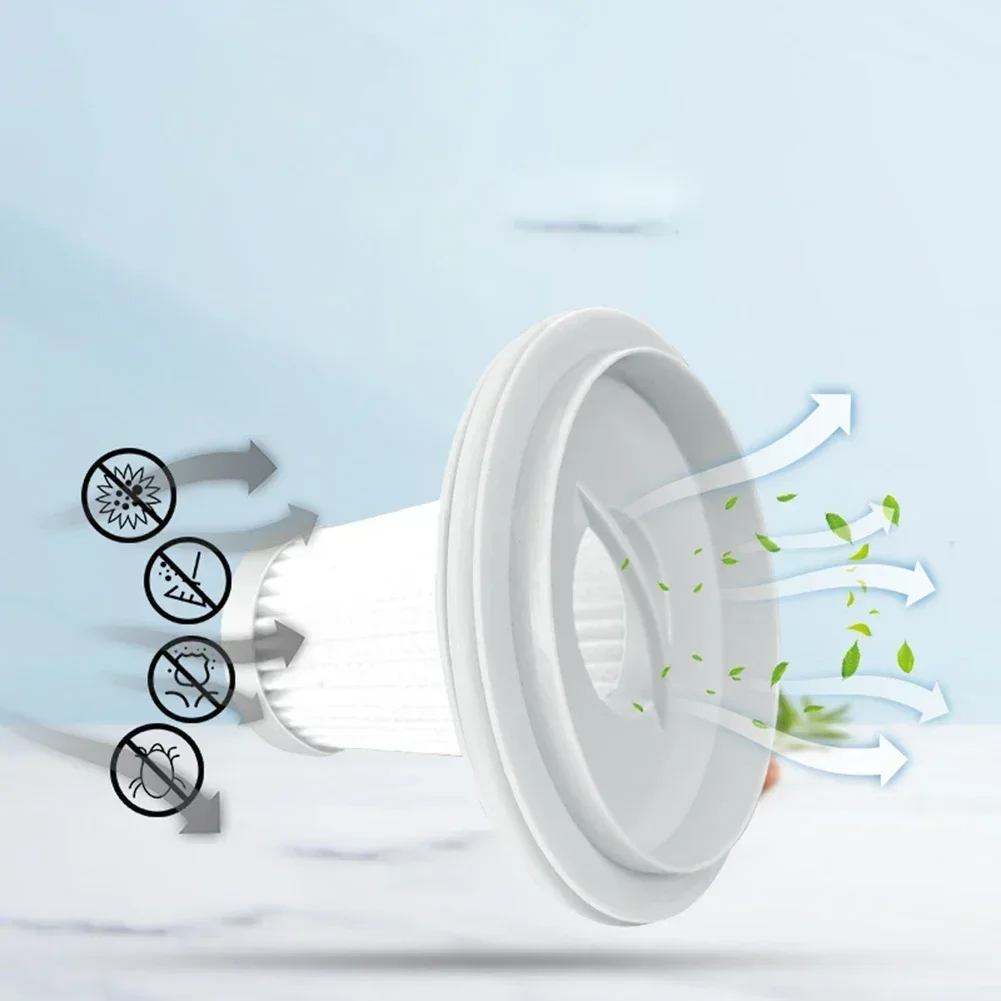 2pcs Filter For Mijia MJCMY01DY Mite Eliminator Vacuum Cleaner Spare Parts Household Cleaning Replacement Accessories