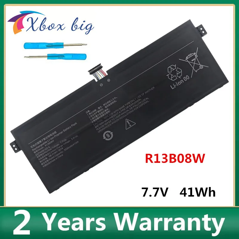 

R13B08W Laptop Battery For RedmiBook Air 13 Series Notebook 7.7V 41WH 5330mAh