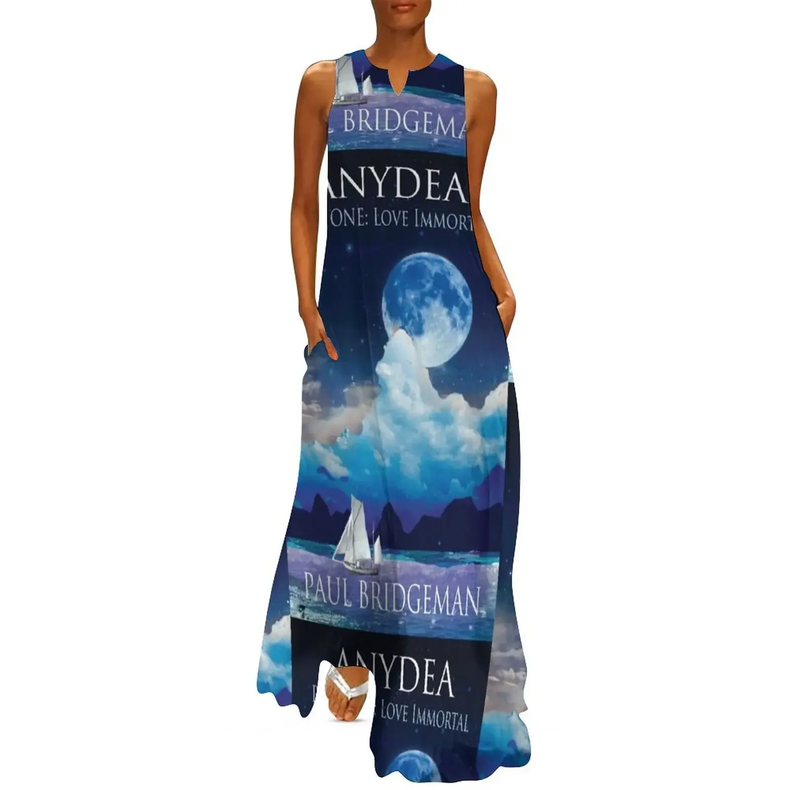 

Paul Bridgeman's Anydea Long Dress dress wedding dresses for woman Clothing Dress