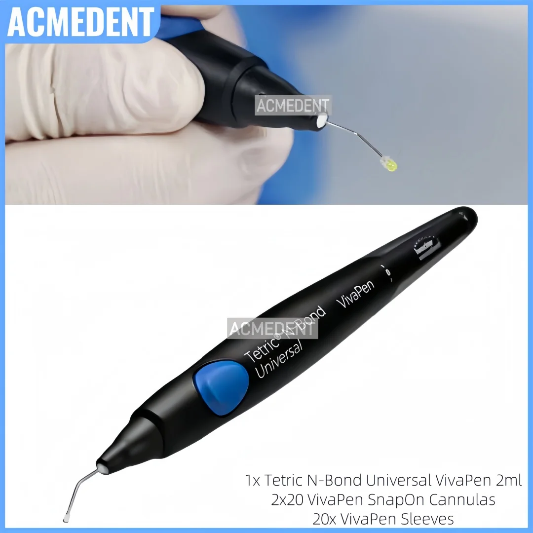 

Dental Tetric N-Bond Universal VivaPen Kit Vivadent Light Cure Adhesive Direct Indirect Reatorations Универсальный инструмент для склеивания