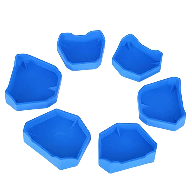 

6 шт./компл., базовый набор стоматологических моделей, стоматологическая форма, гипсовая основа, лоток для оттисков зубных протезов, гигиена полости рта, стоматологическая лаборатория, базовый комплект