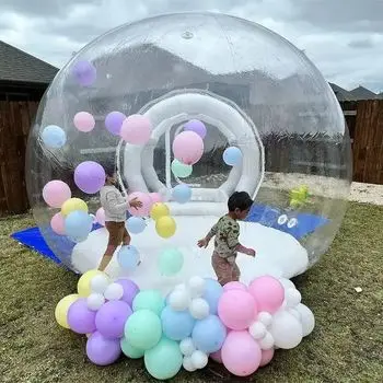 

Transparent Inflatable Bounce House Bubble Balloon House Inflatable Dome Bubble Tent for Kids Party