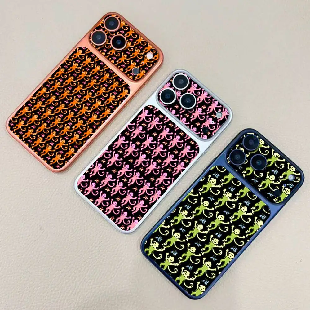 

R-Roller R-Rabbit Monkey Anti-Scratch Back Decal Protective Wrap Skin For IPhone 17 Pro 17 Pro Max