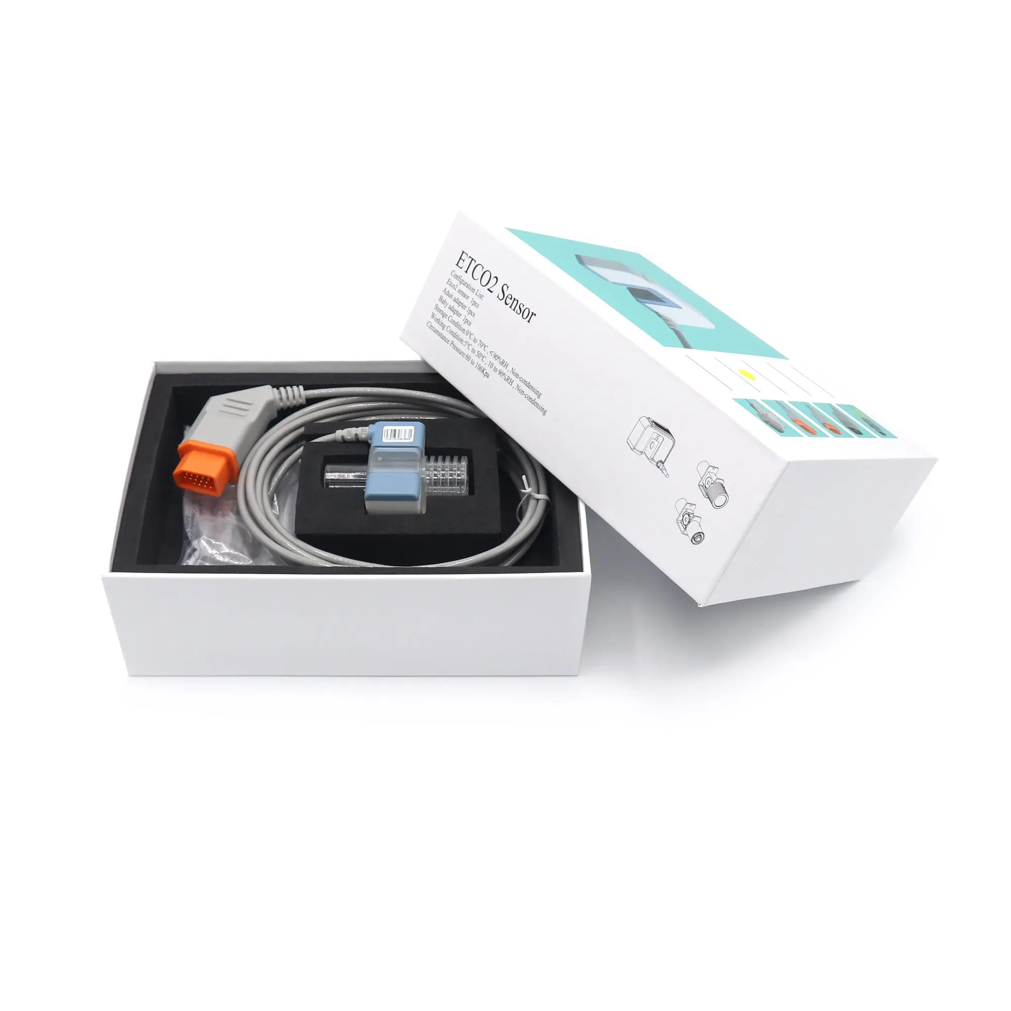 Nihon Kohden Mainstream Etco2 Sensor 14pins Compatible