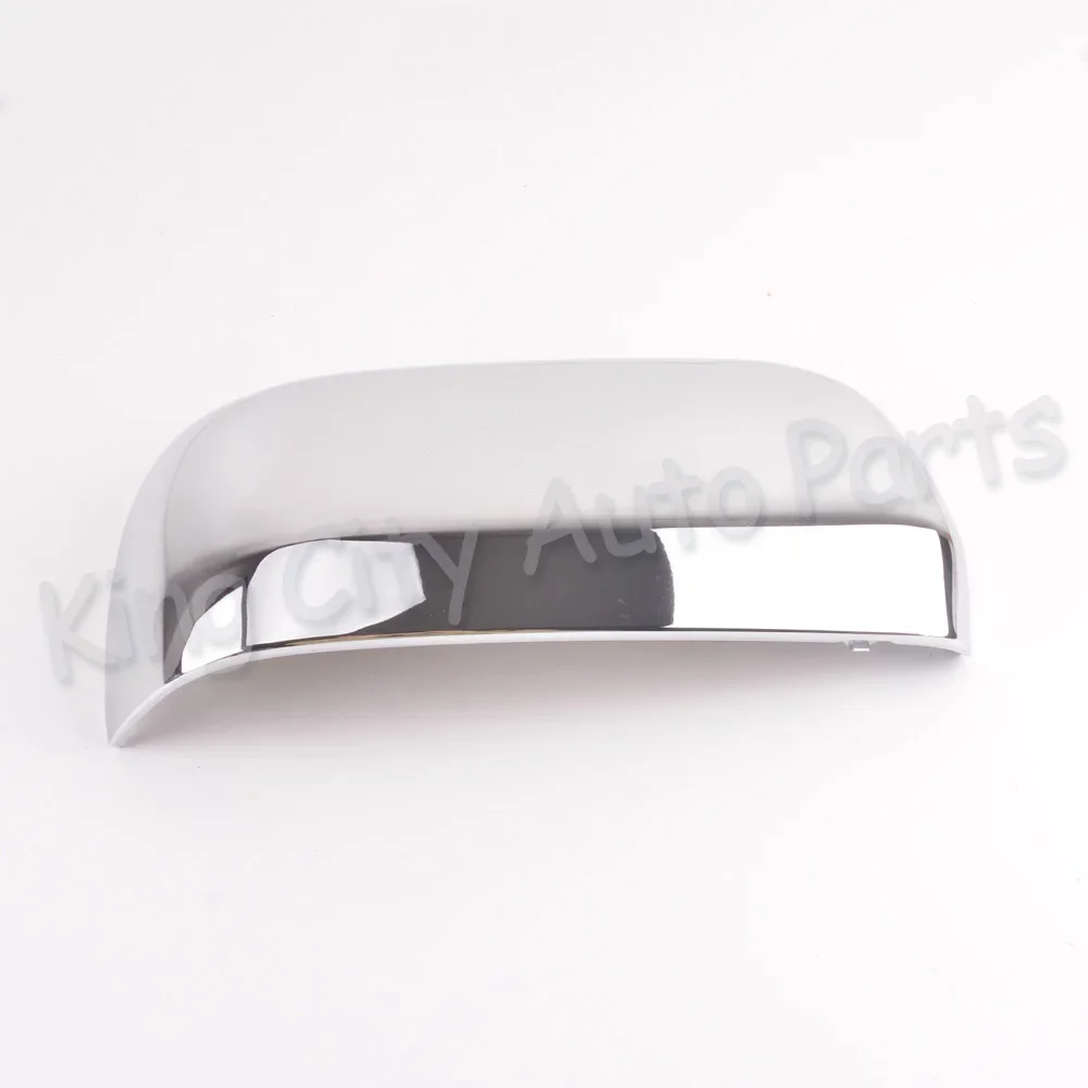 CAPQX Car Chrome Side Rearview Mirror For Pajero V93 V73 V97 Door Mirror Trim Lid Decoration Cover Garnish Shell Hood