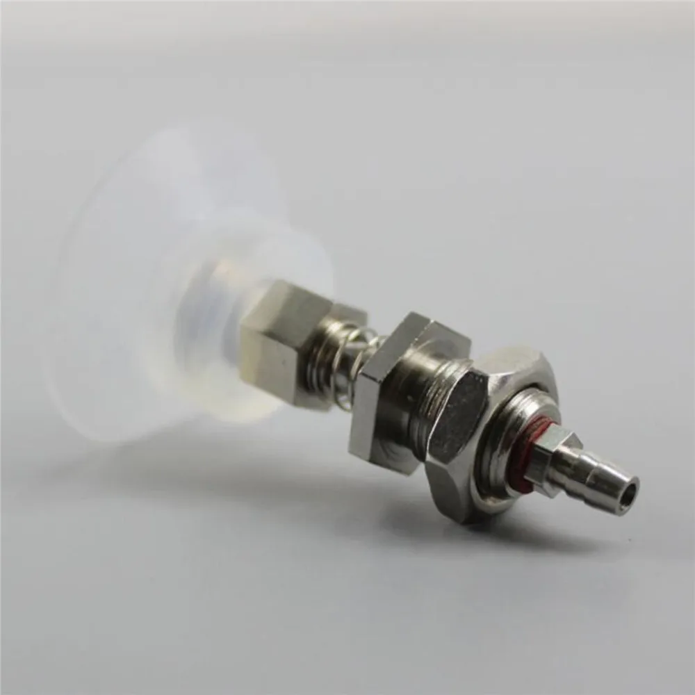 30mm/ 50mm Micro Vacuum Pump Suction Cup with Connector 1m Soft Hose Automation Suction Cup Industrial Pneumatic Parts