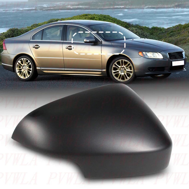 

For Volvo C30 C70 V70 S80 2009 2010 2011 1 pc Right Side Paintable Rear Mirror Housing Cover 39850534