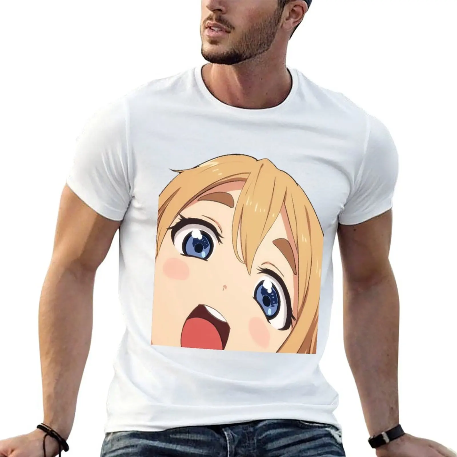 

Close-up Mugi - K-On! T-Shirt t shirt man cotton funny t shirts cotton man t shirt luxury T-shirt