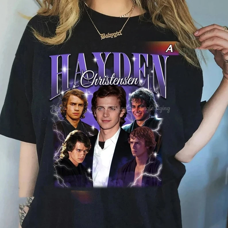 Vintage Hayden Christensen Shirt Sweatshirt Unisex Cotton T-Shirt