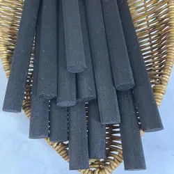 10PCS L150X15mm Top Quality Black Aromatic Sticks For Home Aromatherapy,Essential oil Diffuser Replacement Refill Sticks