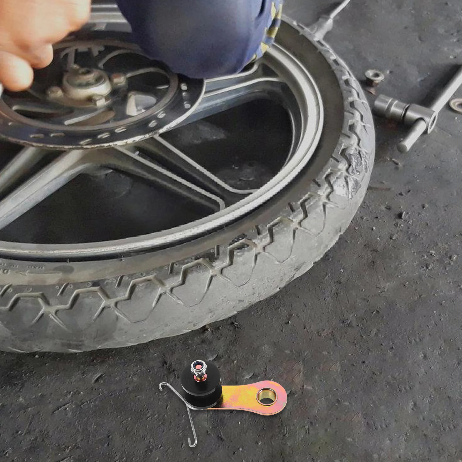 

Tensioner For Atv Dirt Bike Quad Metal Motorcycle Chain Adjuster Tool Heavy Duty Chain Guide Roller Tensioner