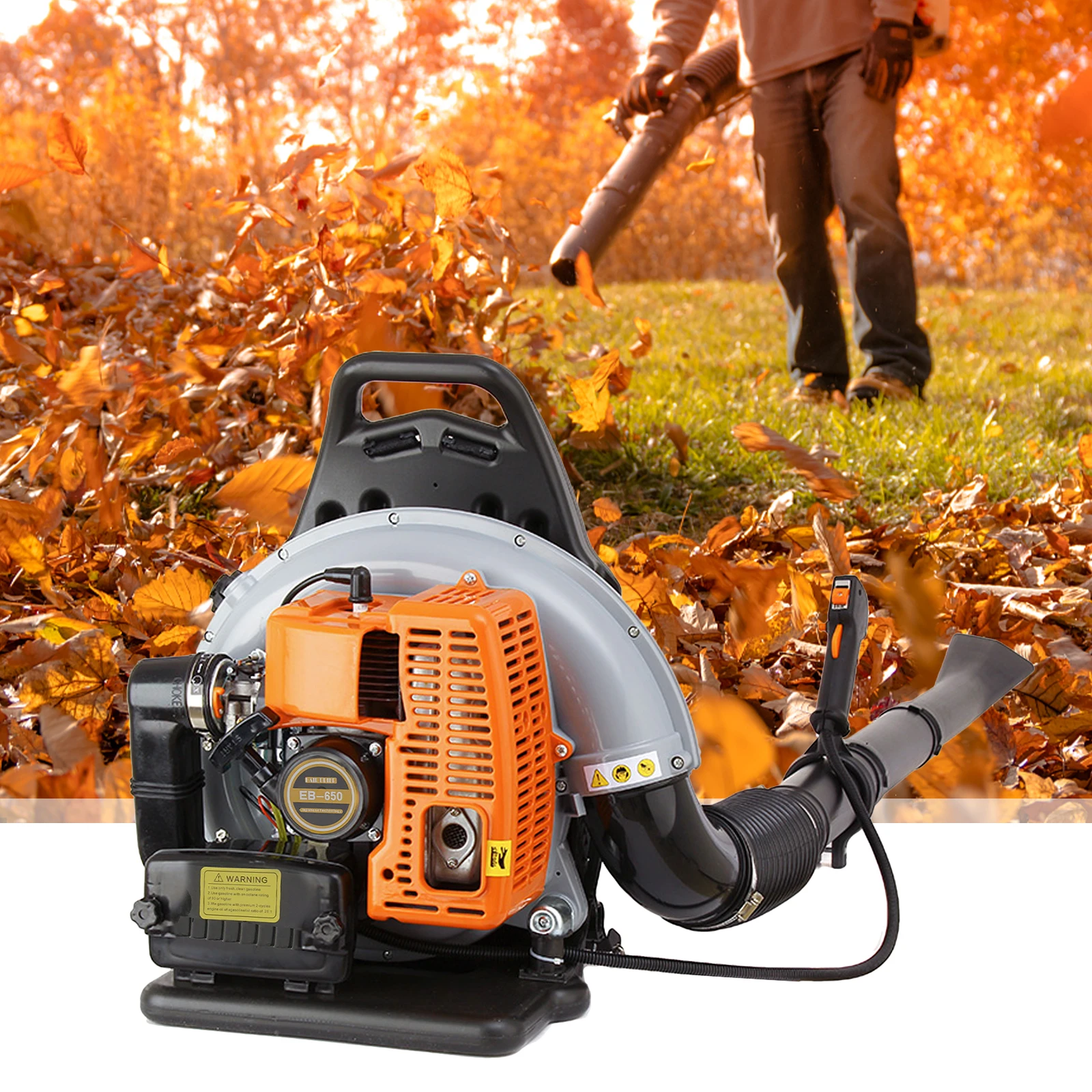 

65CC Gasoline Leaf Blower for Cleaning Fallen Leaves Garden Power Tools