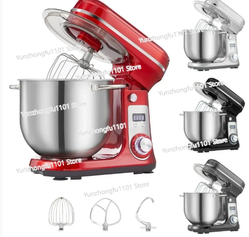 Large Capacity Dough Mixer, Chef's Machine, Egg Beater, Blender