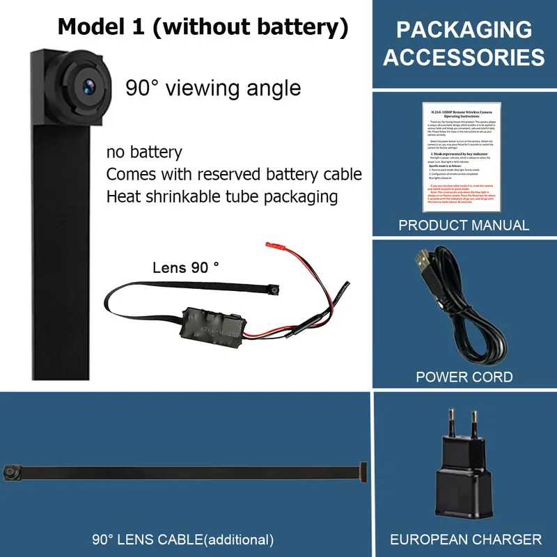 Small 4K DIY Wireless WiFi 2.0MP Camera Supports Remote Live Broadcast Via Smartphone App 1080P Image Quality 4 Models to Choose - Image 3
