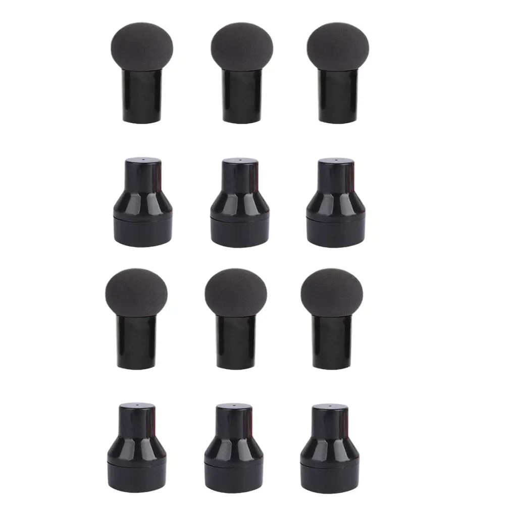 6 قطع من فرشاة مكياج رأس الفطر الناعمة والجافة والرطبة، فرشاة مستحضرات التجميل، بودرة الأساس، خافي عيوب البشرة، مكياج محمول