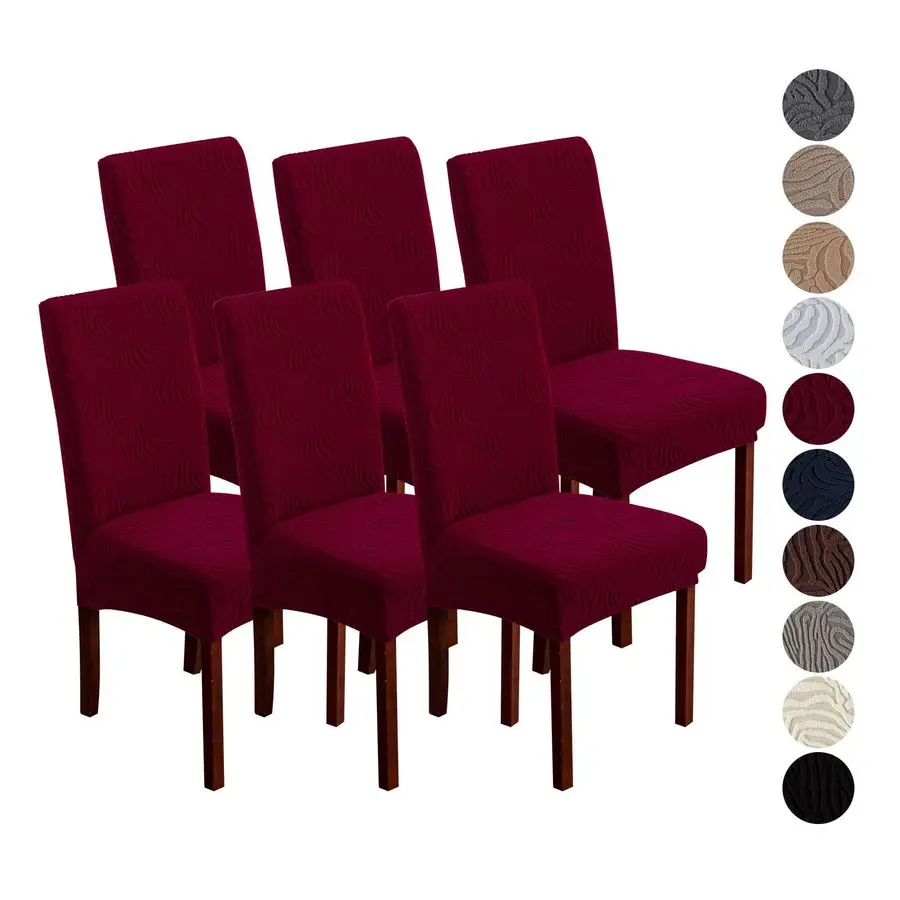 

Chair Covers, Chair Covers for Dining Room Stretch Parsons Chair Slipcover, for Dining Room Kitchen Chair Protector Cover, Remov
