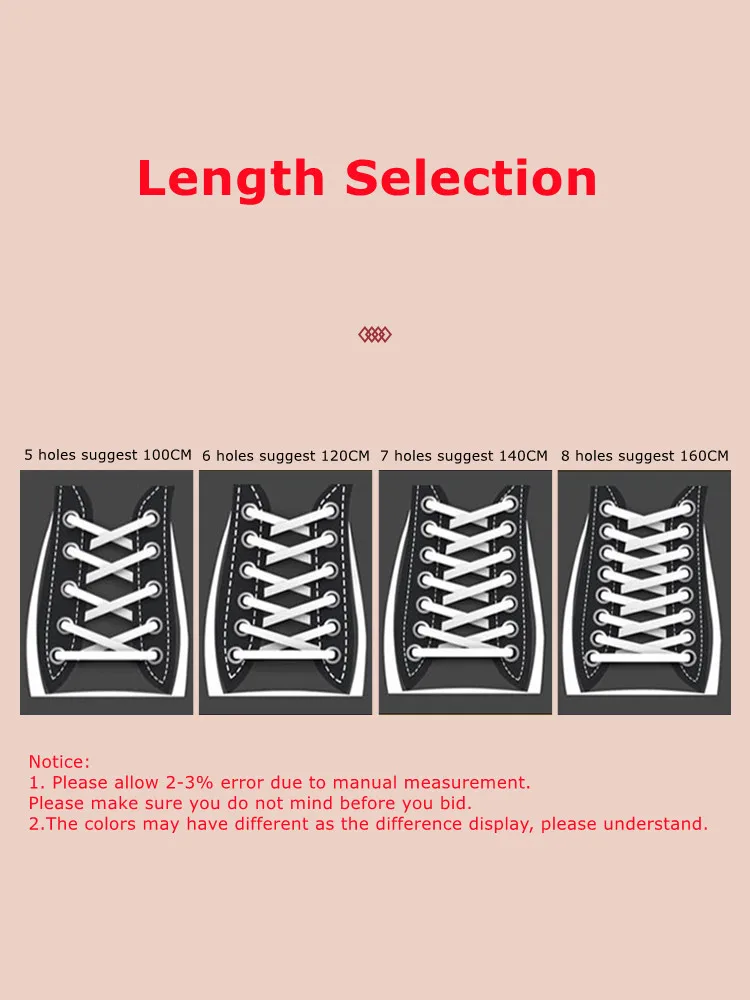 2022 New Fashion China Red Shoelace Flat Waxing Laces for Shoes Round Shoelaces for Sneakers AF1/AJ White Sport Shoe lace 1 Pair